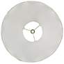 4_Springcrest Creme Scallop Bell Lamp Shade 5x12x10 (Spider) more views