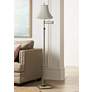 7_Springcrest Creme Scallop Bell Lamp Shade 5x12x10 (Spider) more views