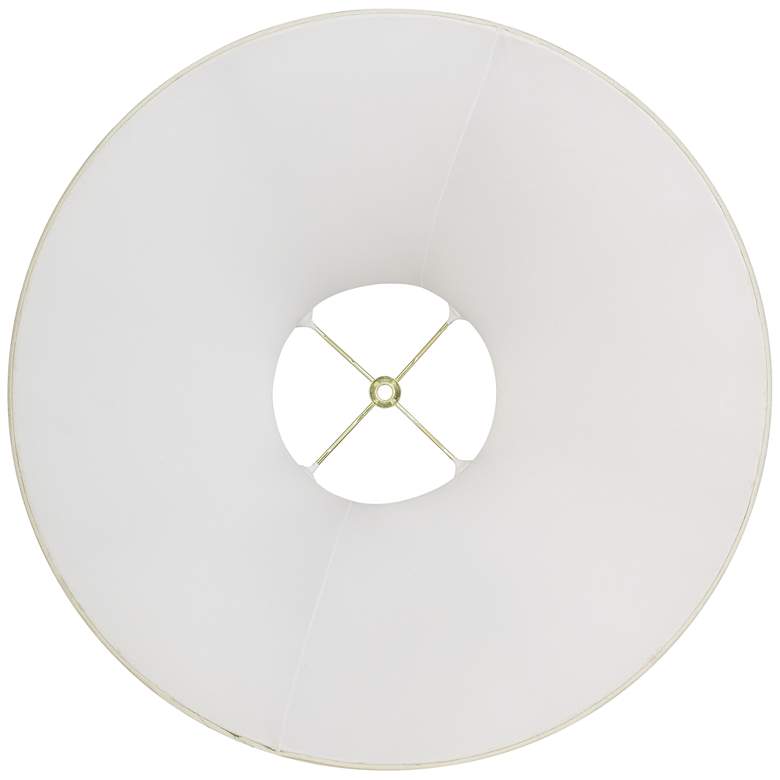 Image 4 Springcrest Creme Set of 2 Bell Lamp Shades 7x20x13.75 (Spider) more views