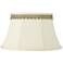 Springcrest Creme Shade with Gold Lace Trim 13x19x11 (Spider)