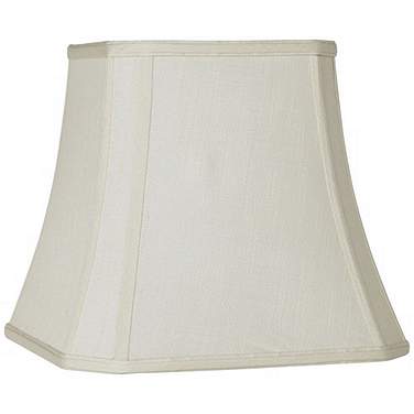 Springcrest Creme Square Cut Corner Lamp Shade 8x12x11 (Spider)