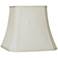 Springcrest Creme Square Cut Corner Lamp Shade 8x12x11 (Spider)