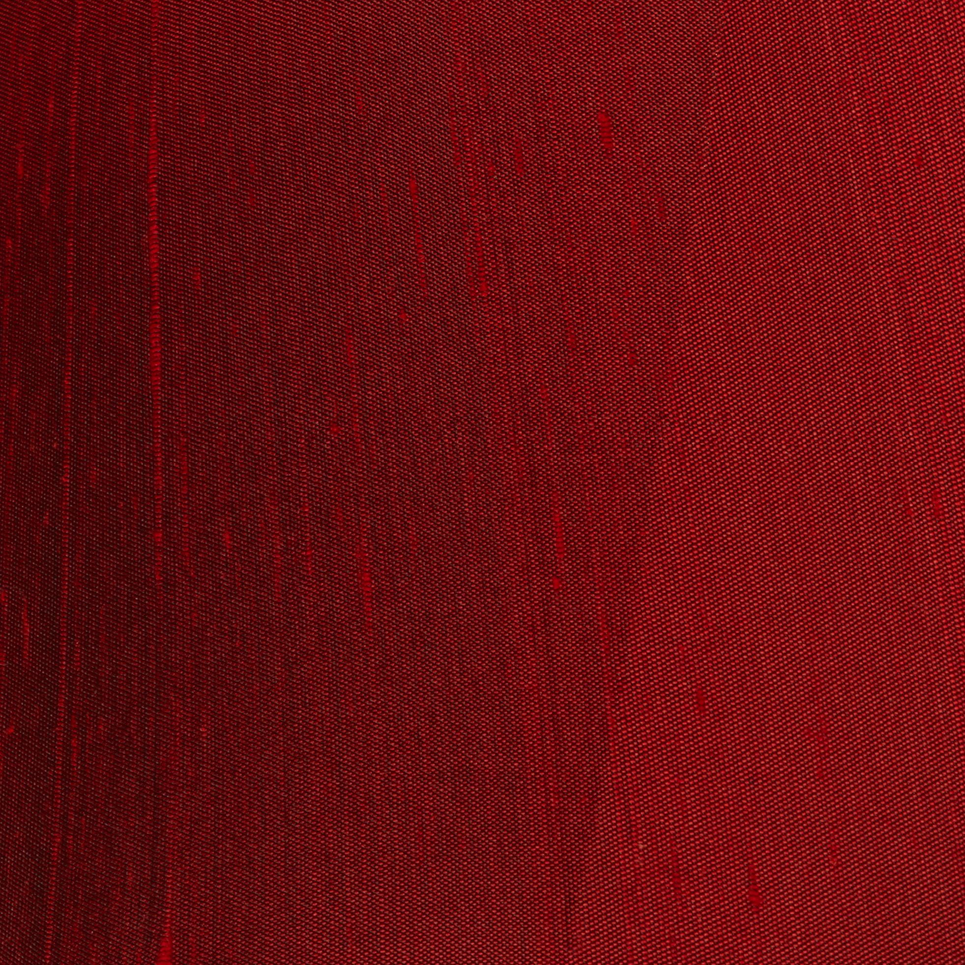 Image 4 Springcrest Cropper Deep Red Faux Silk Bell Lamp Shade 5x12x8.5 (Spider) more views