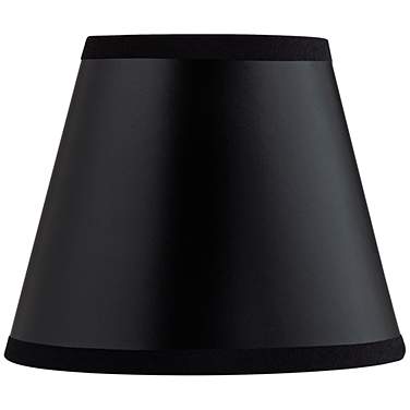 Springcrest Danni Black with Gold Liner Mini Paper Shade 3x5x4 (Clip-On)