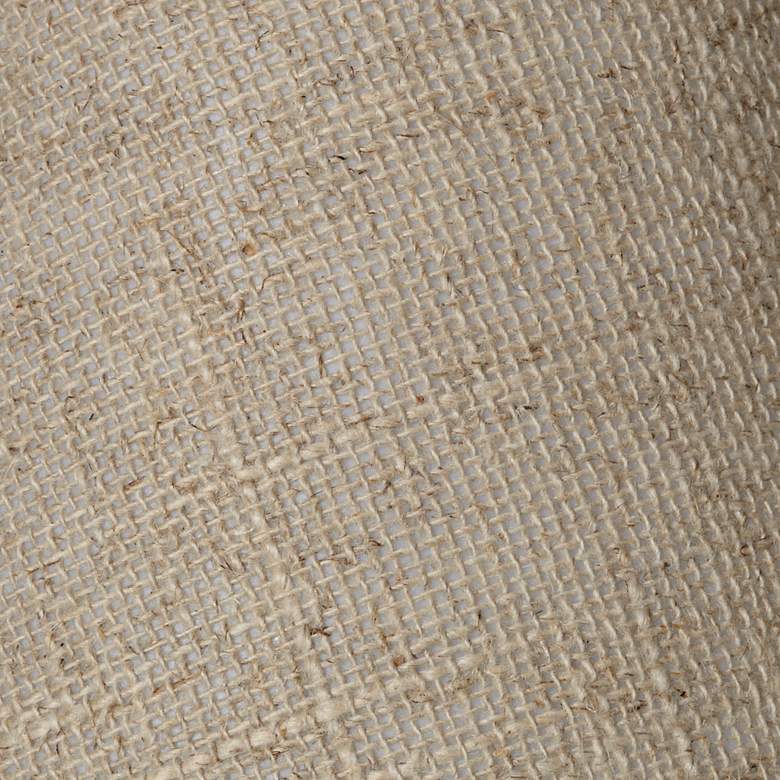 Image 4 Springcrest Danni Fine Burlap Empire Clip Shade 3x5x4 (Clip-On) more views