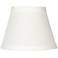 Springcrest Danni Off-White Fabric Chandelier Clip Shade 3x5x4 (Clip-On)