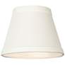 2_Springcrest Danni Off-White Fabric Chandelier Clip Shade 3x5x4 (Clip-On) more views