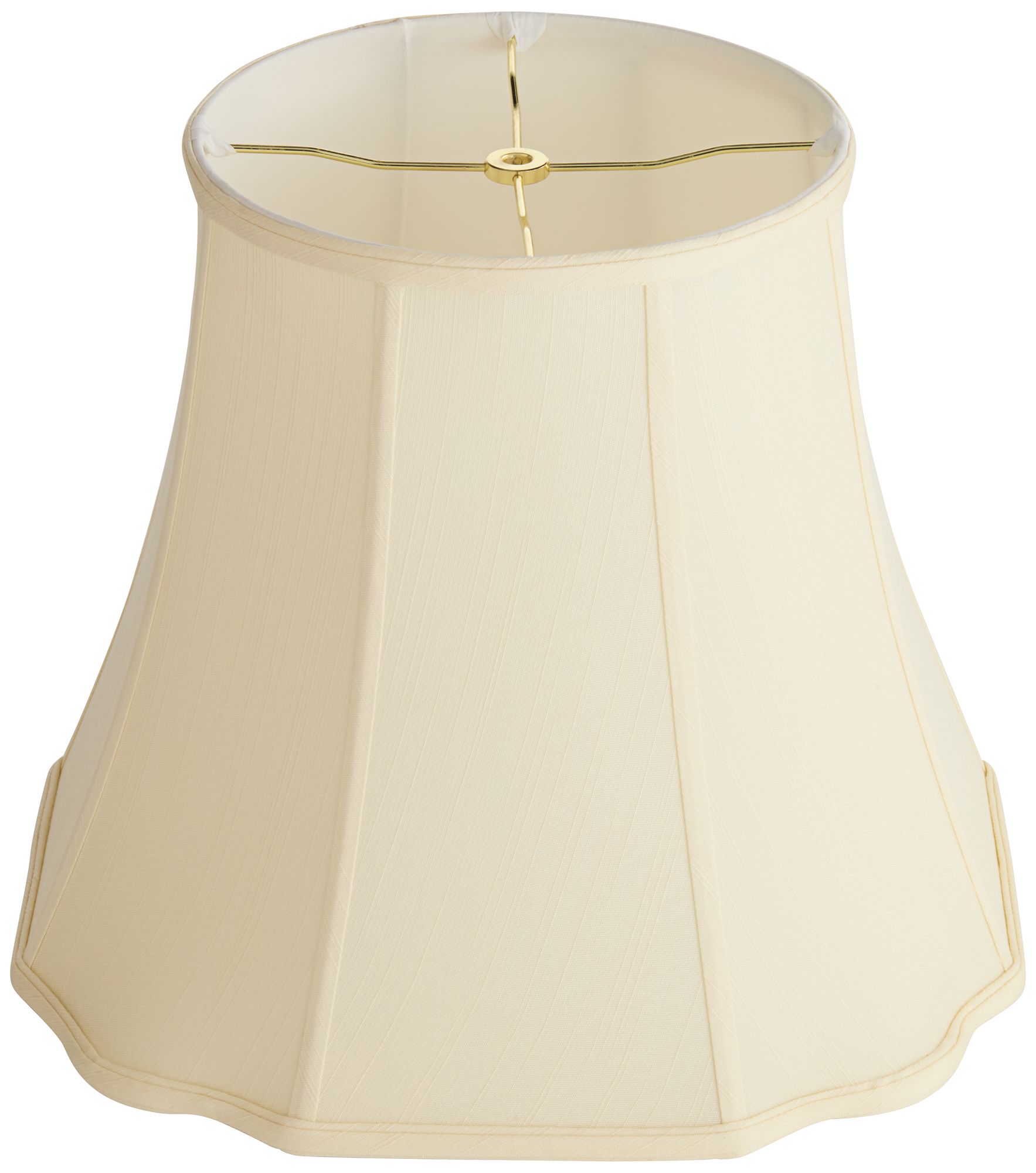 Springcrest Delphine Classic Creme Bell Cut Corner Shade 10x16x14 (Spider)