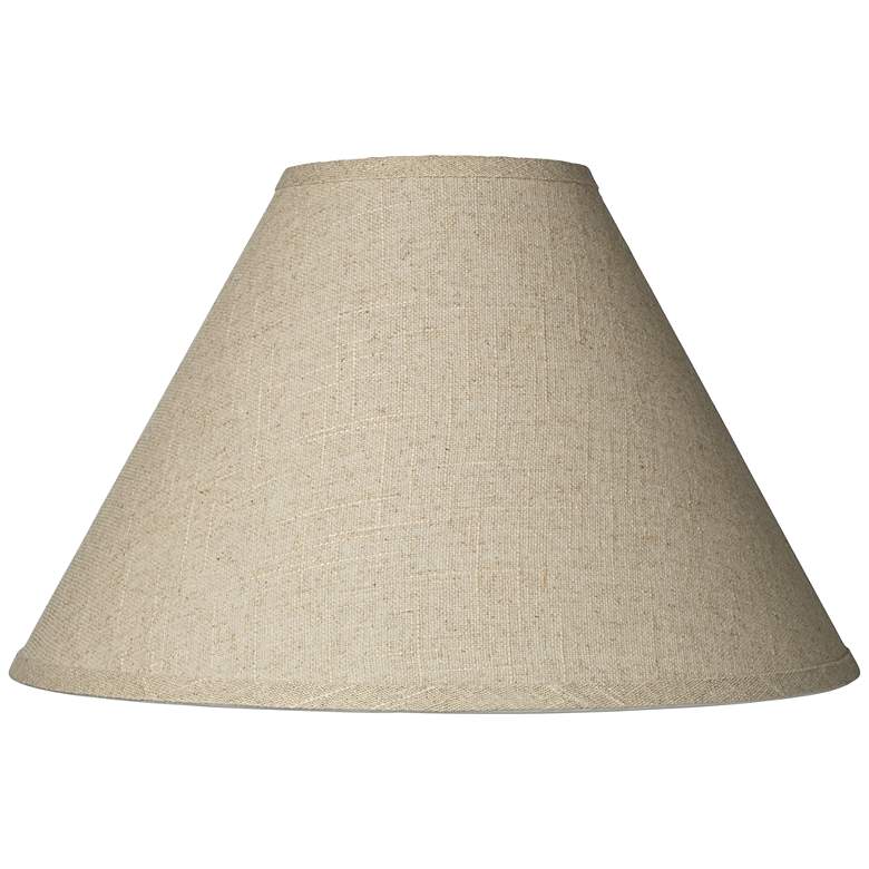 Image 1 Springcrest Denni Fine Burlap Empire Shade 6x17x11.5 (Spider)