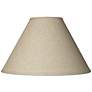 1_Springcrest Denni Fine Burlap Empire Shade 6x17x11.5 (Spider)