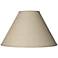 Springcrest Denni Fine Burlap Empire Shade 6x17x11.5 (Spider)