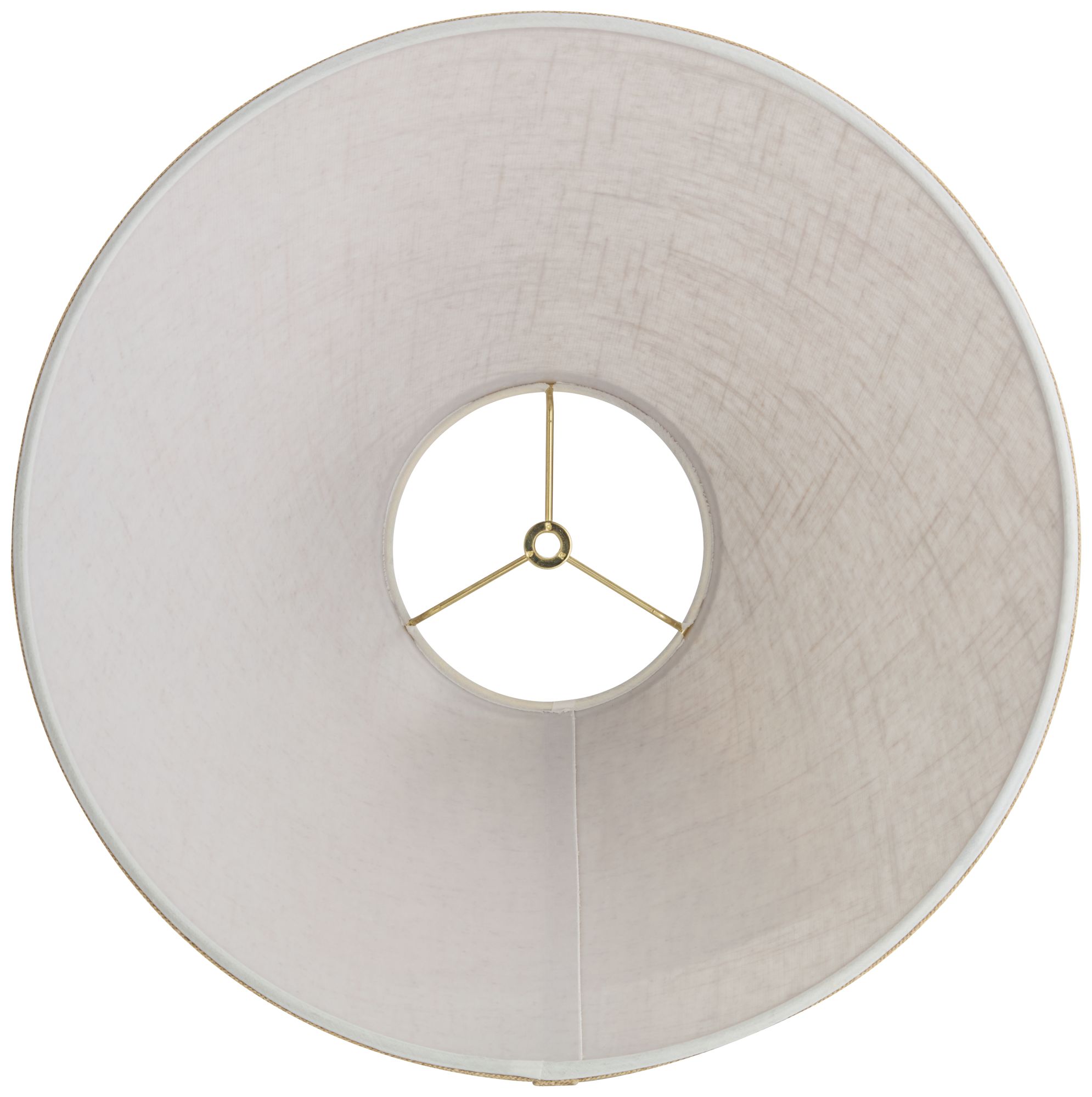 Springcrest Denni Fine Burlap Empire Shade 6x17x11.5 (Spider)