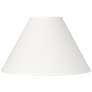 Thumbnail1 of Springcrest Denni White Linen Chimney Lamp Shade 6x17x11.5 (Spider)