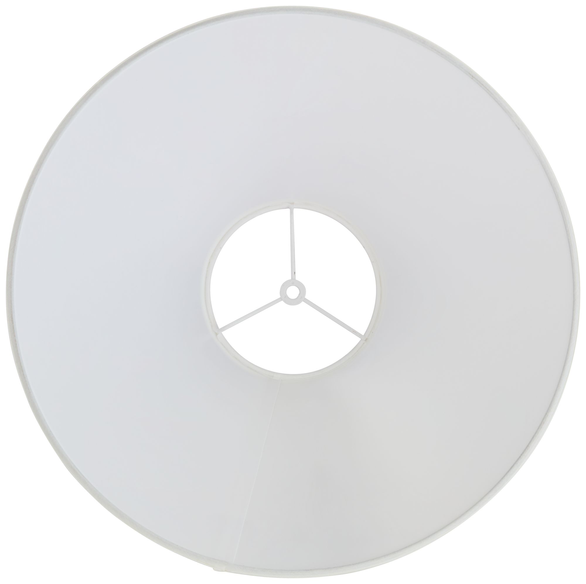 Springcrest Denni White Linen Chimney Lamp Shade 6x17x11.5 (Spider)
