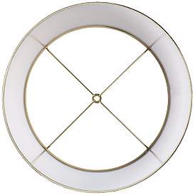 Image3 of Springcrest Distressed Faux Paper Lamp Shade 13x15x11 (Spider) more views