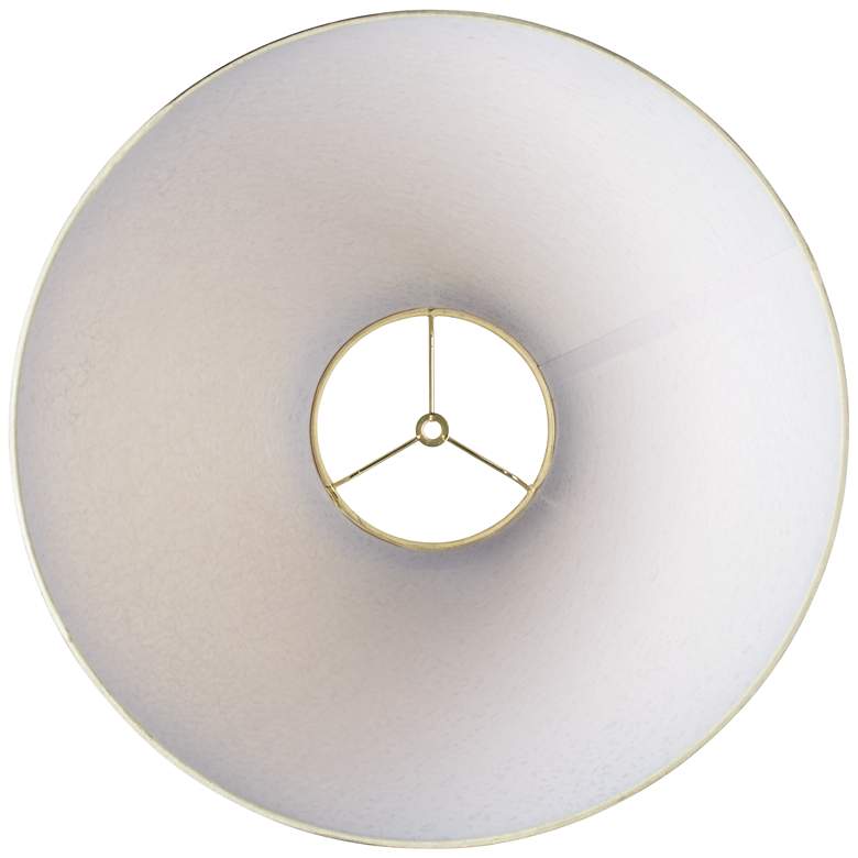 Image 4 Springcrest Distressed Faux Paper Lamp Shades 6x19x12 (Spider) Set of 2 more views