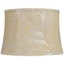 1_Springcrest Dyna Gold Foliage Softback Drum Lamp Shade 14x16x11 (Spider)