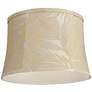 3_Springcrest Dyna Gold Foliage Softback Drum Lamp Shade 14x16x11 (Spider) more views
