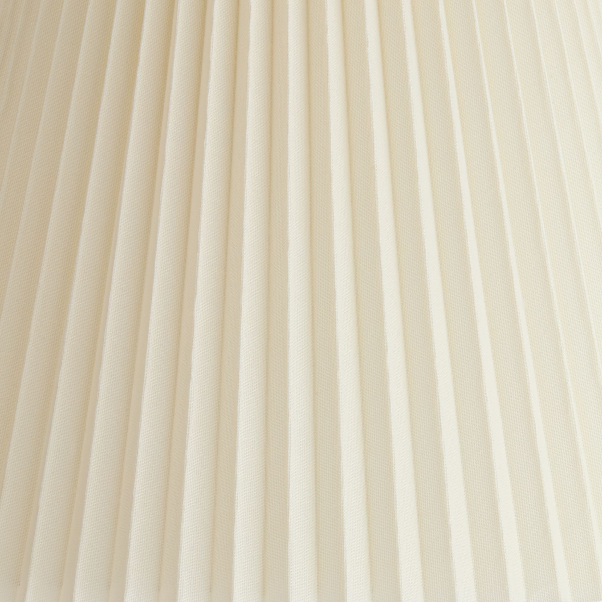 Image 7 Springcrest Edie Ivory Pleated Lamp Shade 10x17x14.75 (Spider) more views