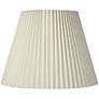 1_Springcrest Edie Ivory White Pleated Lamp Shade 11x19x14.5 (Spider)