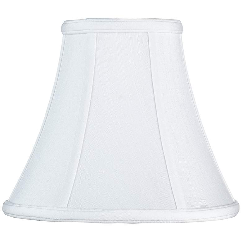 Image 1 Springcrest Elat Classic White Bell Lamp Shade 4.5x9x8 (Spider)