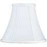 1_Springcrest Elat Classic White Bell Lamp Shade 4.5x9x8 (Spider)