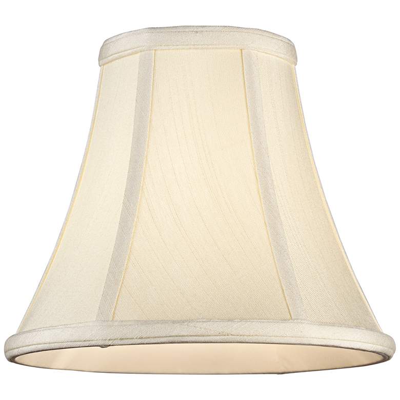 Image 2 Springcrest Elat Creme Bell Lamp Shade 4.5x9x8 (Spider) more views