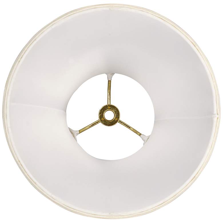 Image 3 Springcrest Elat Creme Bell Lamp Shade 4.5x9x8 (Spider) more views