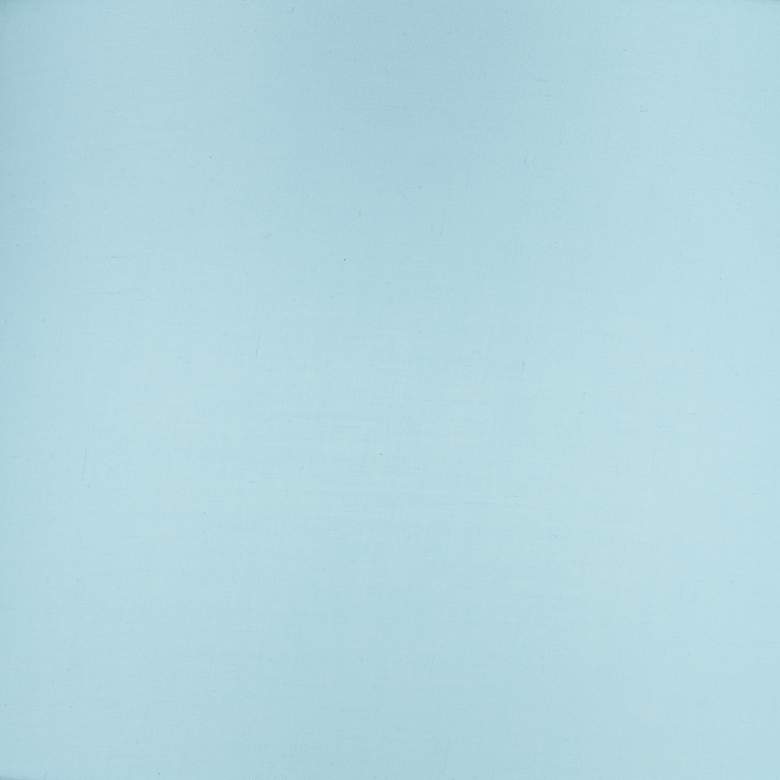 Image 3 Springcrest Ella Soft Blue Drum Lamp Shades 11x13x9.5 (Spider) Set of 2 more views