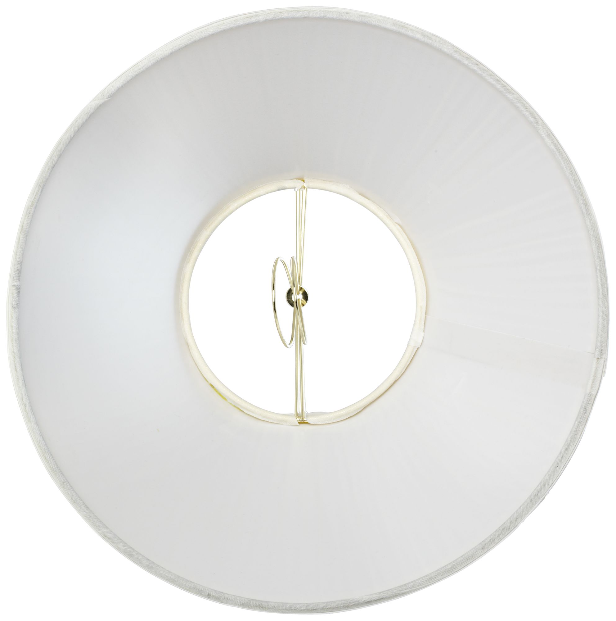 Image 4 Springcrest Enoki White Mushroom Pleated Clip Shade 5x11x7.5 (Clip-On) more views