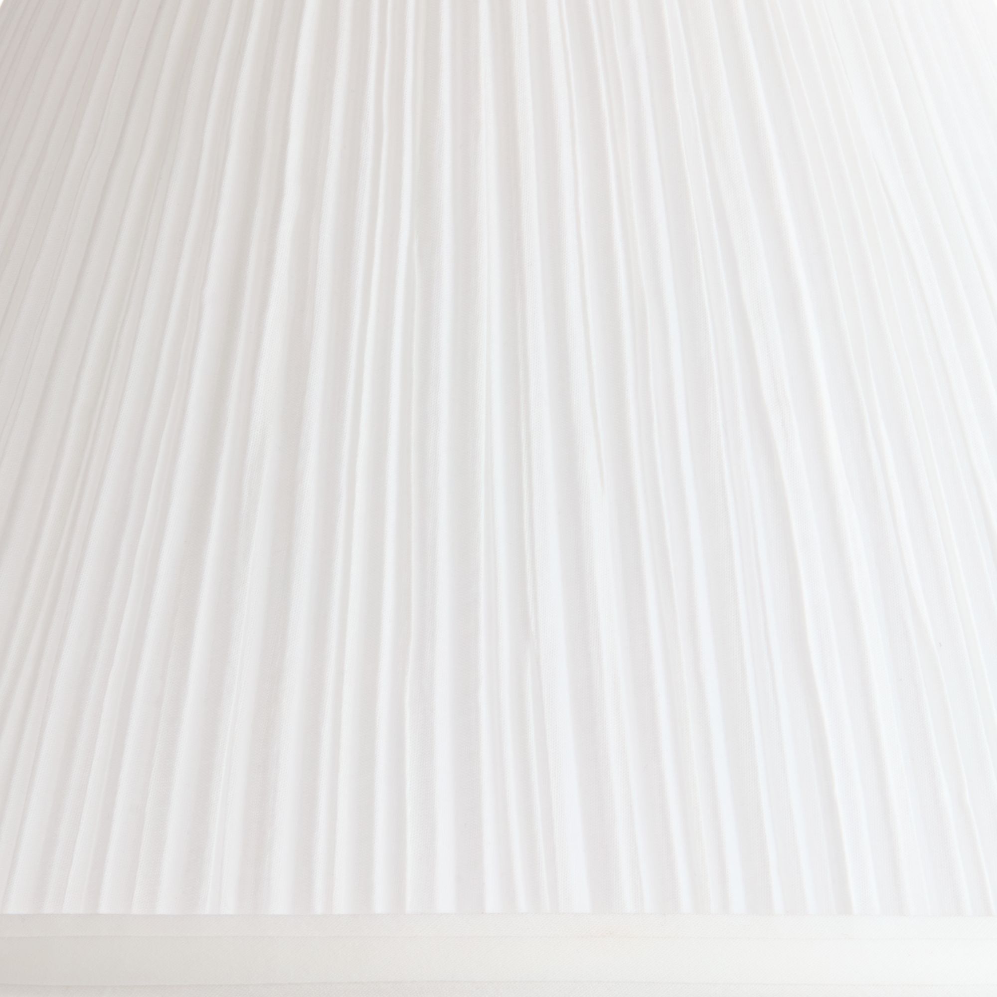 Image 7 Springcrest Enoki White Mushroom Pleated Clip Shade 5x11x7.5 (Clip-On) more views
