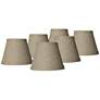 1_Springcrest Fine Burlap Empire Clip Shades 3x5x4 (Clip-On) Set of 6