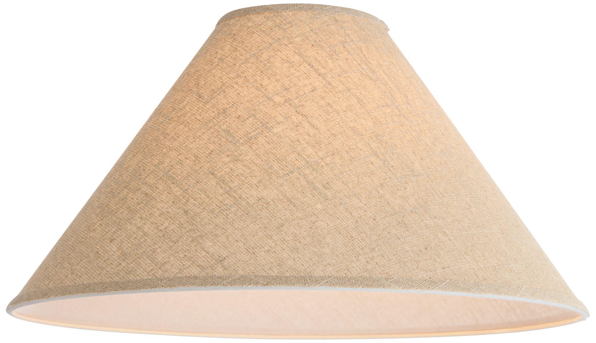 Springcrest Fine Burlap Empire Lamp Shade 6x21x13.5 (Spider)