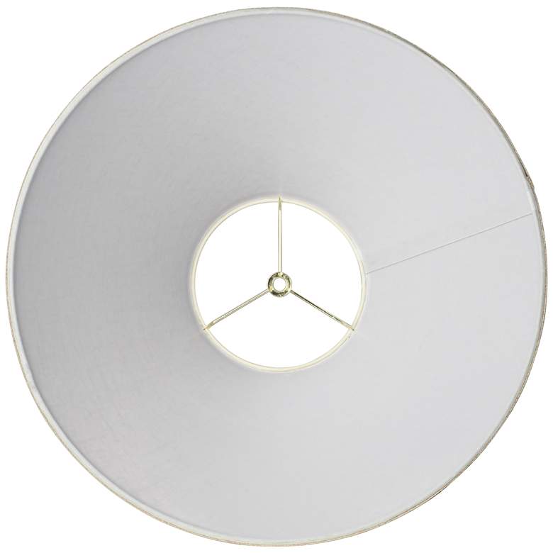 Image 4 Springcrest Fine Burlap Empire Lamp Shades 6x17x11.5 (Spider) Set of 2 more views