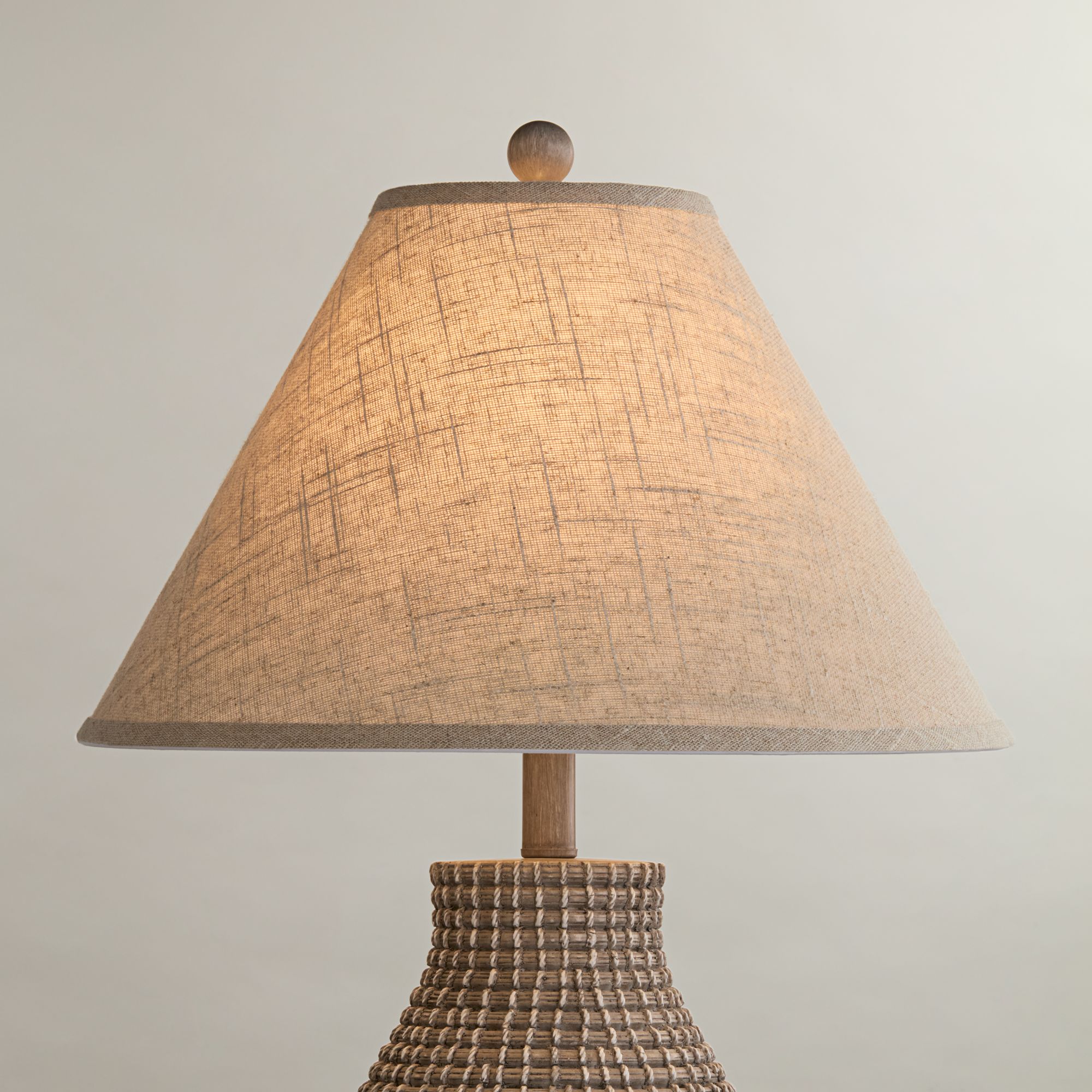 Springcrest Fine Burlap Empire Lamp Shades 6x17x11.5 (Spider) Set of 2