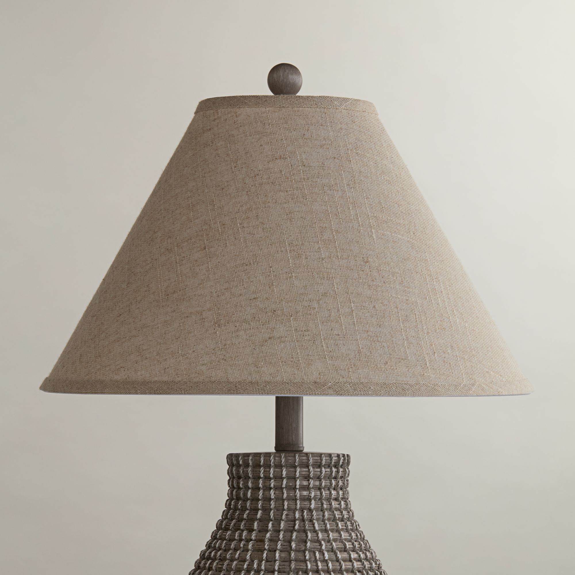 Springcrest Fine Burlap Empire Lamp Shades 6x17x11.5 (Spider) Set of 2