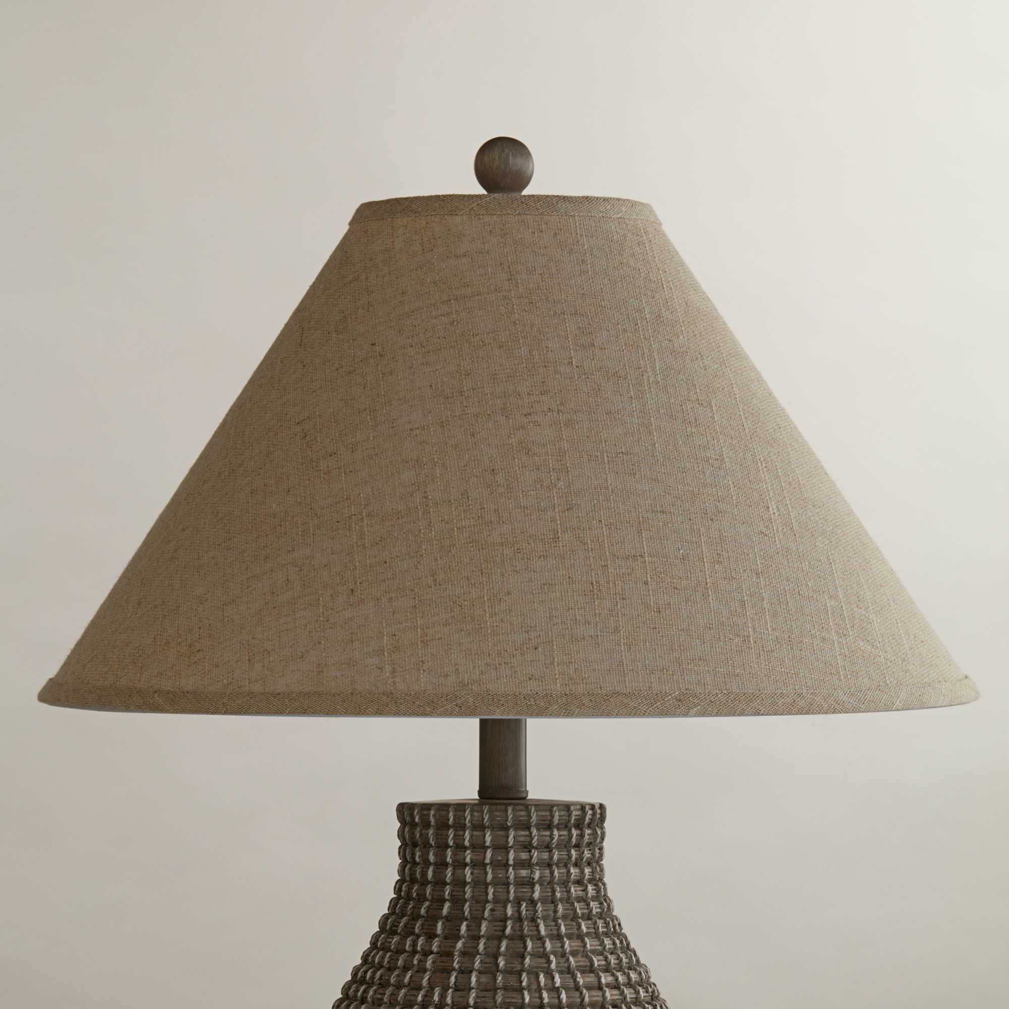 Springcrest Fine Burlap Empire Lamp Shades 6x19x12 (Spider) Set of 2