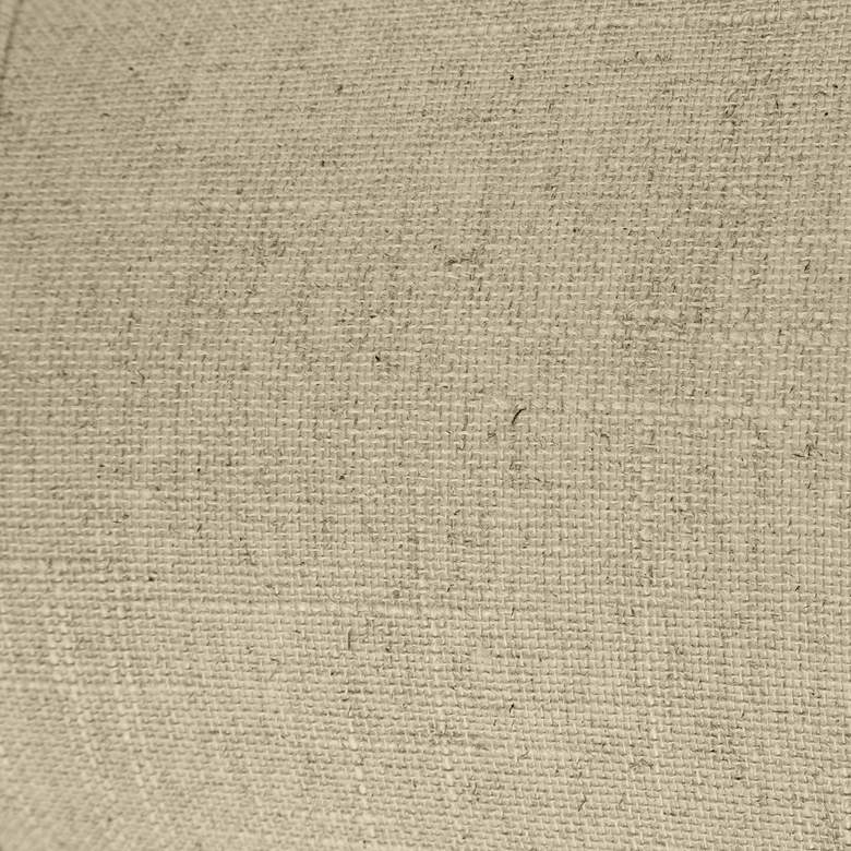 Image 2 Springcrest Fine Burlap Set of 2 Empire Lamp Shades 6x12x9 (Spider) more views