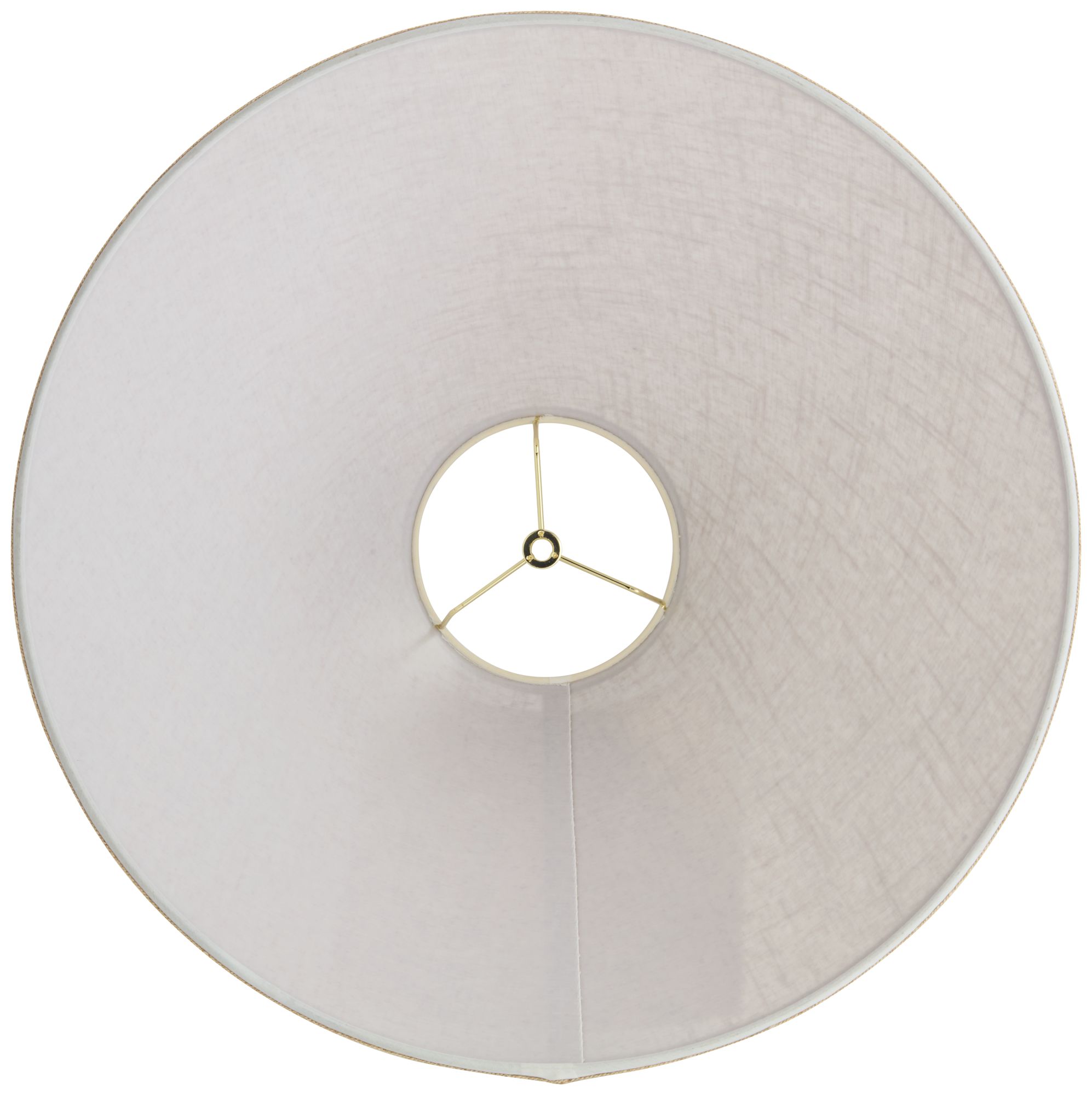 Springcrest Fine Burlap Set of 2 Empire Lamp Shades 6x21x13.5 (Spider)