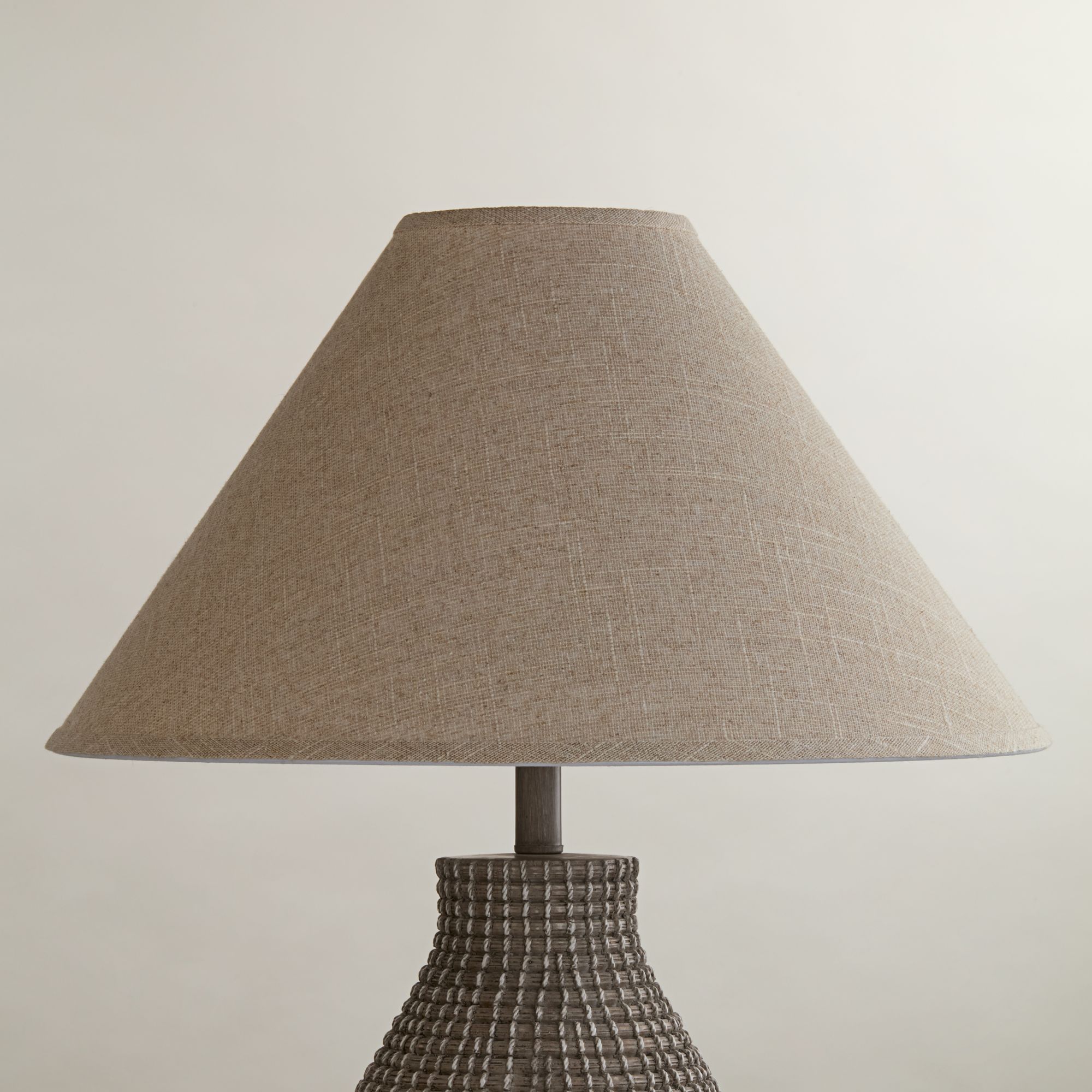 Springcrest Fine Burlap Set of 2 Empire Lamp Shades 6x21x13.5 (Spider)
