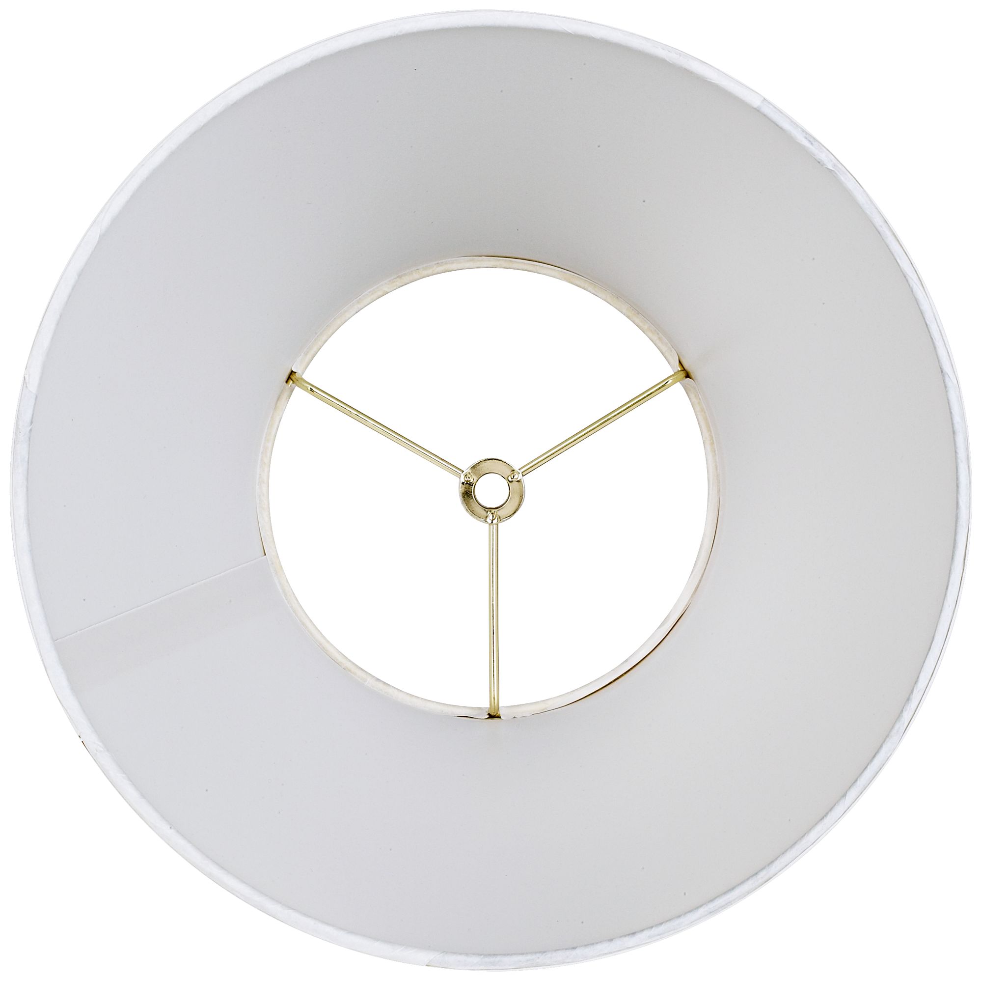 Image 4 Springcrest Forbes Off White Fabric Lamp Shade 6x11x8.5 (Spider) more views