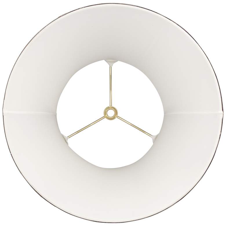 Springcrest Shade Springcrest Gibb Pewter Gray Bell Lamp Shade 7x12x9 (Spider) - #7K760 ...
