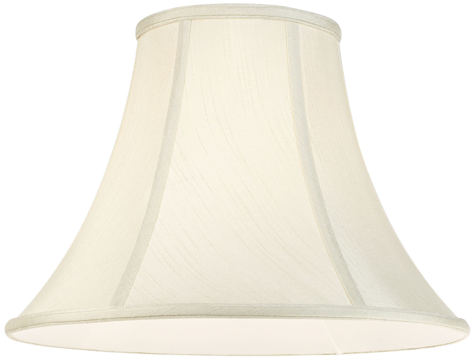 Image 3 Springcrest Ginna Cream Bell Lamp Shade 7x16x12 (Spider) more views
