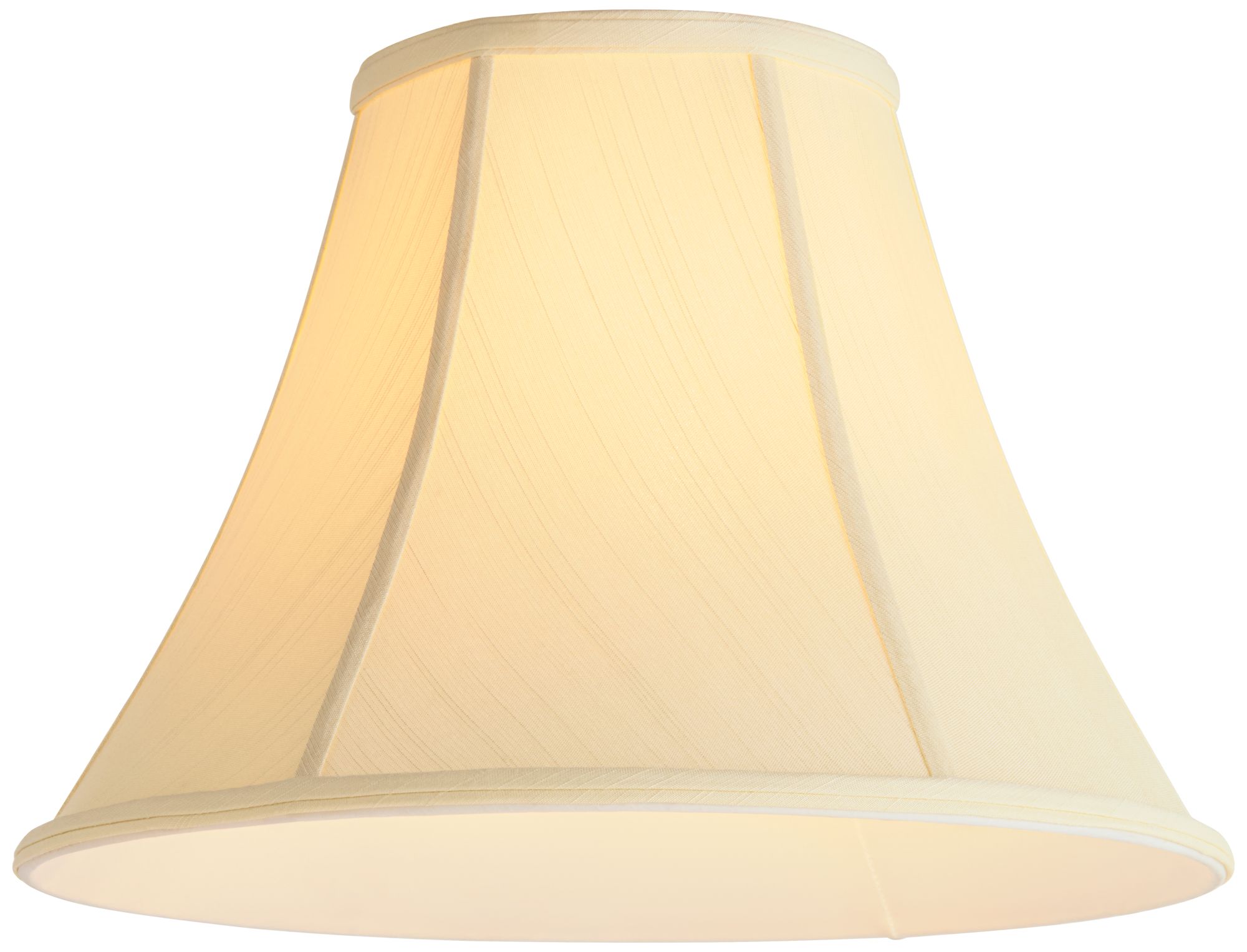 Springcrest Ginna Cream Bell Lamp Shade 7x16x12 (Spider)