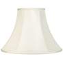 1_Springcrest Ginna Creme Bell Lamp Shade 7x16x12 (Spider)
