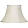 Springcrest Ginna Creme Bell Lamp Shade 9x17x11 (Spider)