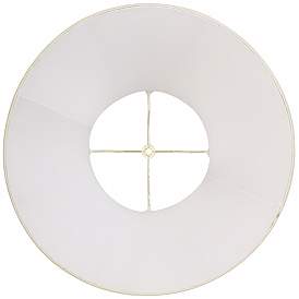 Image3 of Springcrest Ginna Creme Bell Lamp Shade 9x18x13 (Spider) more views