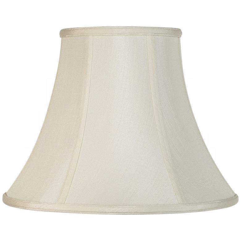 Image 2 Springcrest Ginna Creme Flared Bell Lamp Shade 7x14x11 (Spider)