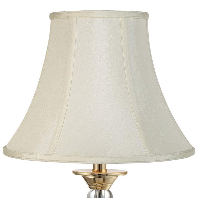 Image 1 Springcrest Ginna Creme Flared Bell Lamp Shade 7x14x11 (Spider)