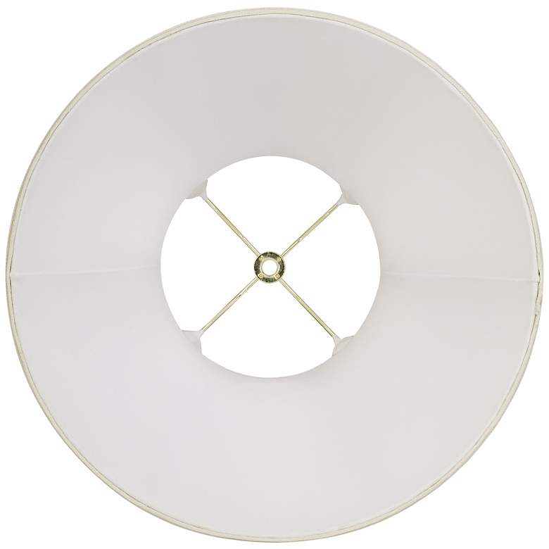 Image 4 Springcrest Ginna Creme Flared Bell Lamp Shade 7x14x11 (Spider) more views